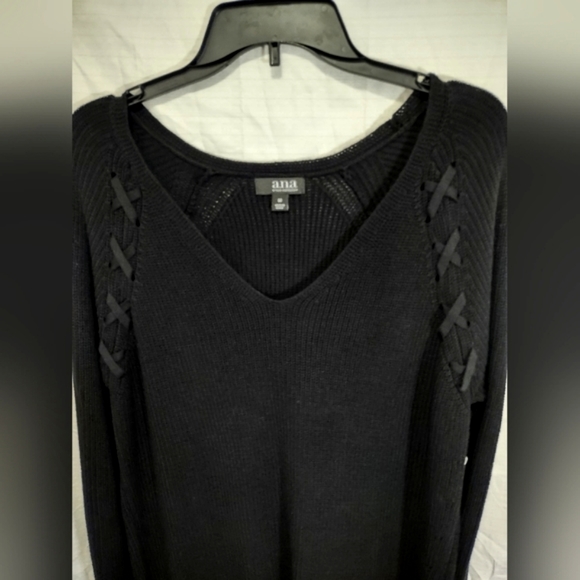 A.n.a. new black sweater dress - Picture 3 of 9